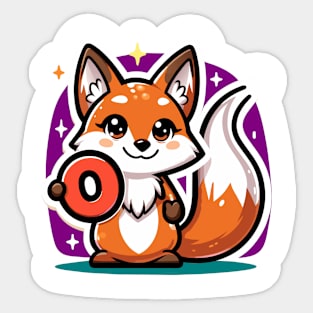 Zero Fox Given Sticker